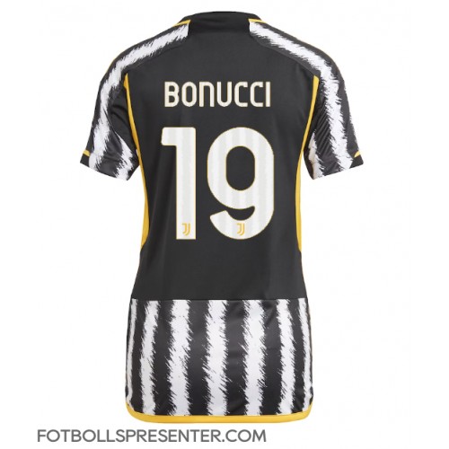 Juventus Leonardo Bonucci #19 Hemma Matchtröja Dam 2023-24 Kortärmad Juventus Leonardo Bonucci #19 Hemma Matchtröja Dam 2023-24 Kortärmad